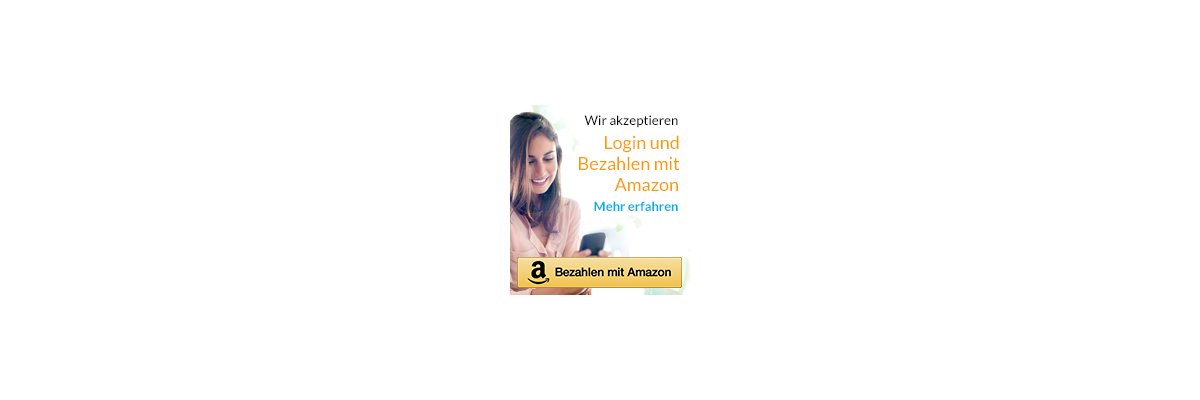 Login und Bezahlen mit Amazon - 