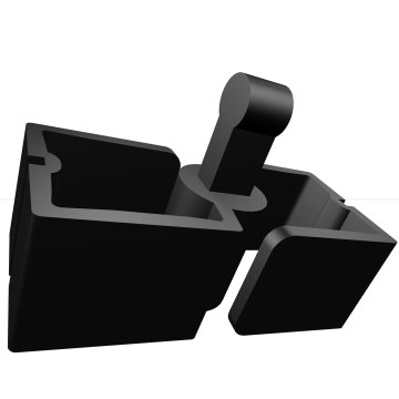 OMsolid® Verlängerung "KF3" für Kabelführung schwarz