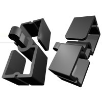 OMsolid® Verlängerung "KF3" für Kabelführung schwarz