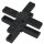SV25K, Steckverbinder: Kreuz für Rohr 25x25x1,5mm
