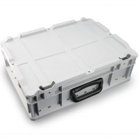 Kunststoff Griff selbstfedernd   für Plastik Kiste Eurobox Truhe Box Flightcase 