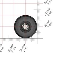 T 20, M10 x 20 mm, Stellfuß mit Gewindeschraube