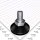 K38: M10 x 16 mm, Stellteller mit Gewindeschraube
