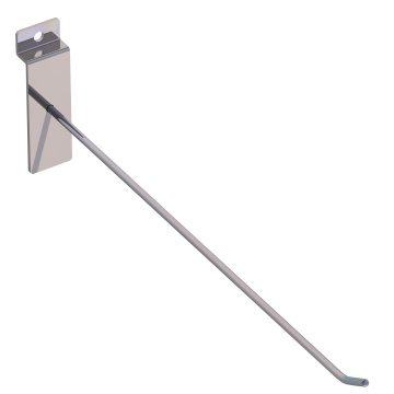 OMwall Einfachhaken Ø 6 mm, 300 mm, verchromt