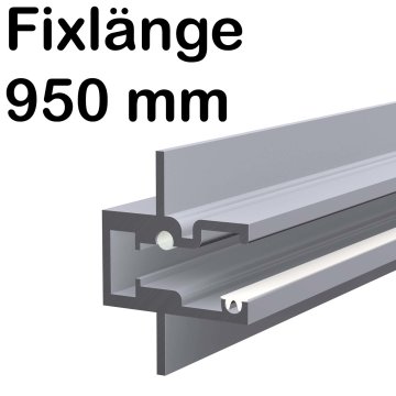 OMtrace Profil A, 950 mm Fixlänge, für 8 mm Glas