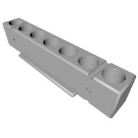 OMsolid® Bit-Streifen Hellgrau