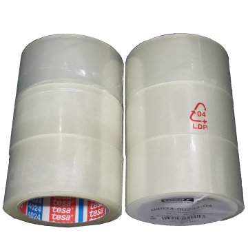 tesapack® 4024 PP 2 x 3 Rollen á 66 m, Klebeband transparent, 50mm