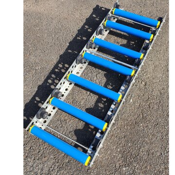 Rollenbahn ca. 1,0 Meter x 330 nmm mit 7 Rollen