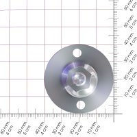 B40: M8 x 50 mm, Stellfuß mit Gewindeschraube
