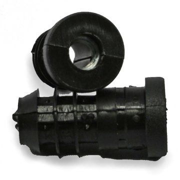 M8,  Ø 20 mm, Rohrbuchse mit Gewinde für Rundrohre