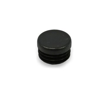 &Oslash; 25 mm, runde Gleiter schwarz